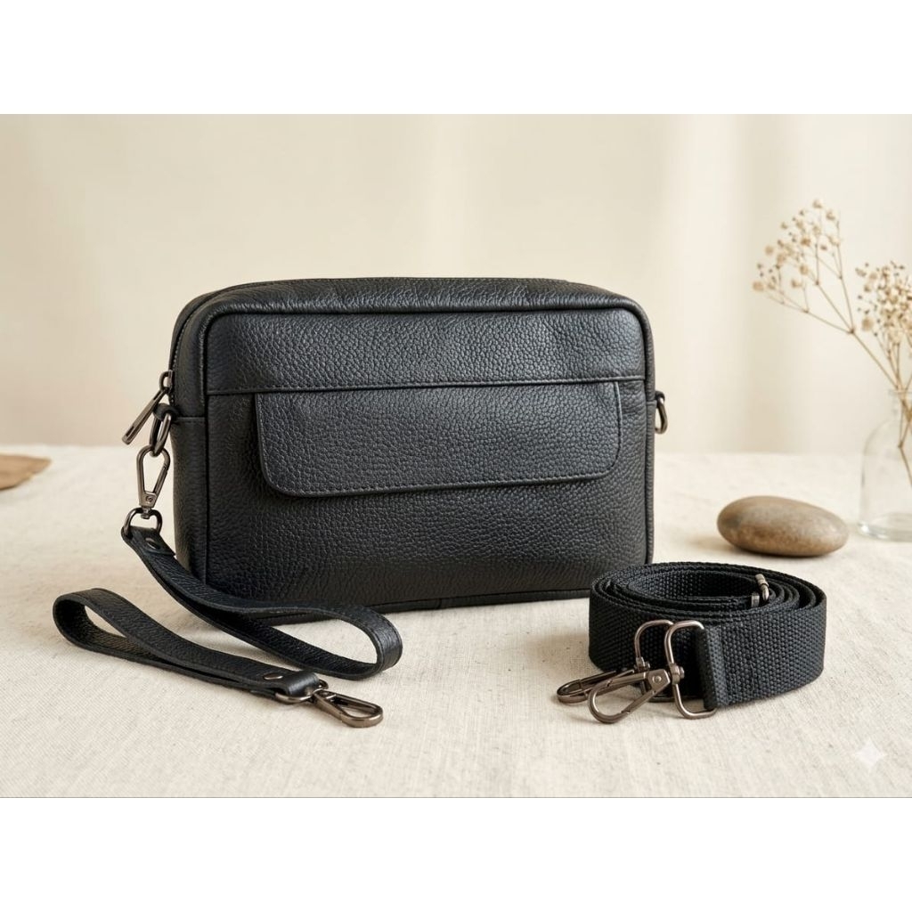 Clutch kulit asli