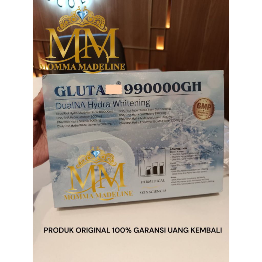 PAKET GLUTA BIRU + 4 BOOSTER