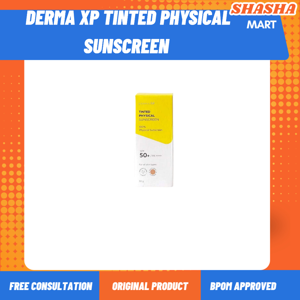 DERMA XP TINTED PHYSICAL SUNSCREEN 30ML
