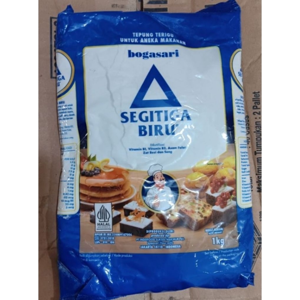 Tepung terigu segitiga biru 1kg