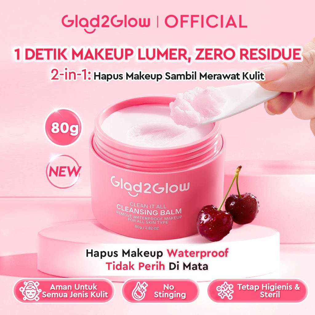 Glad2glow Clean It All Cleansing Balm