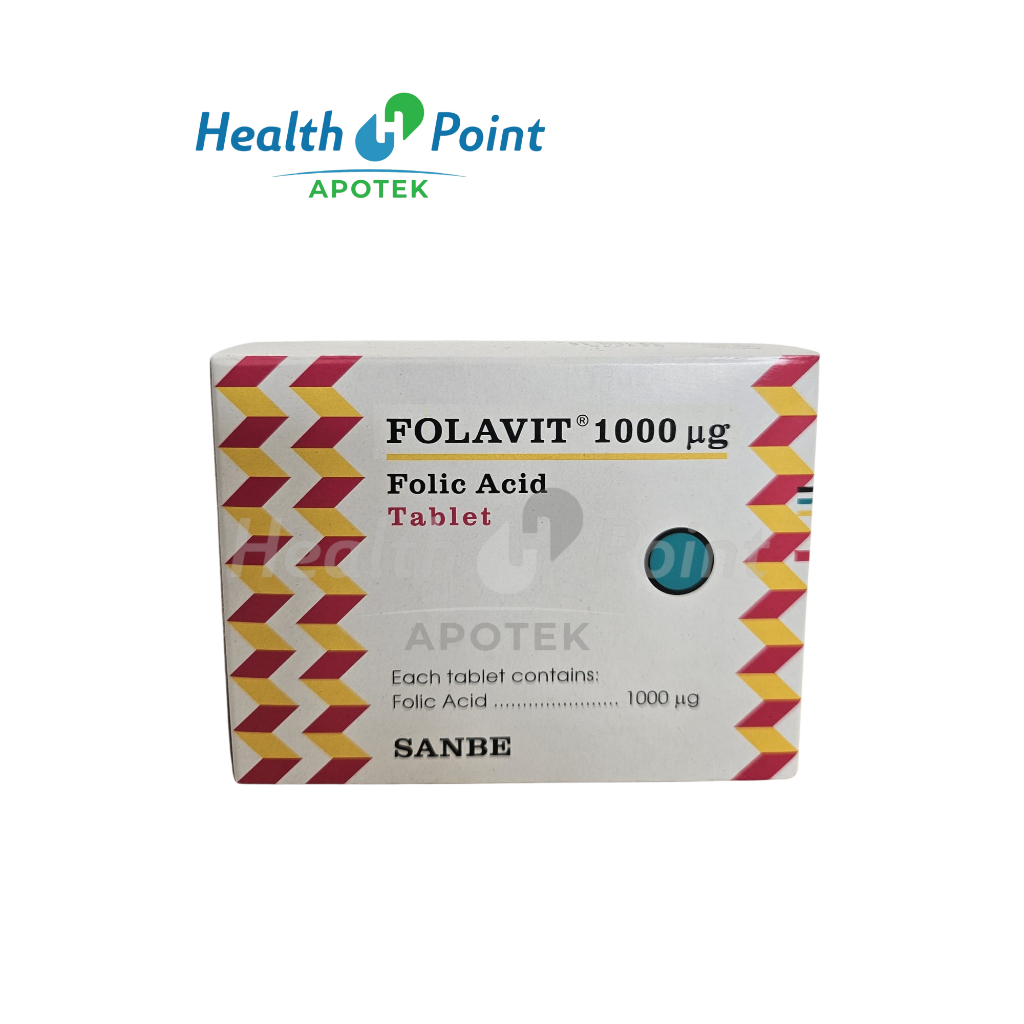 Folavit 1000 mcg 4 Tablet