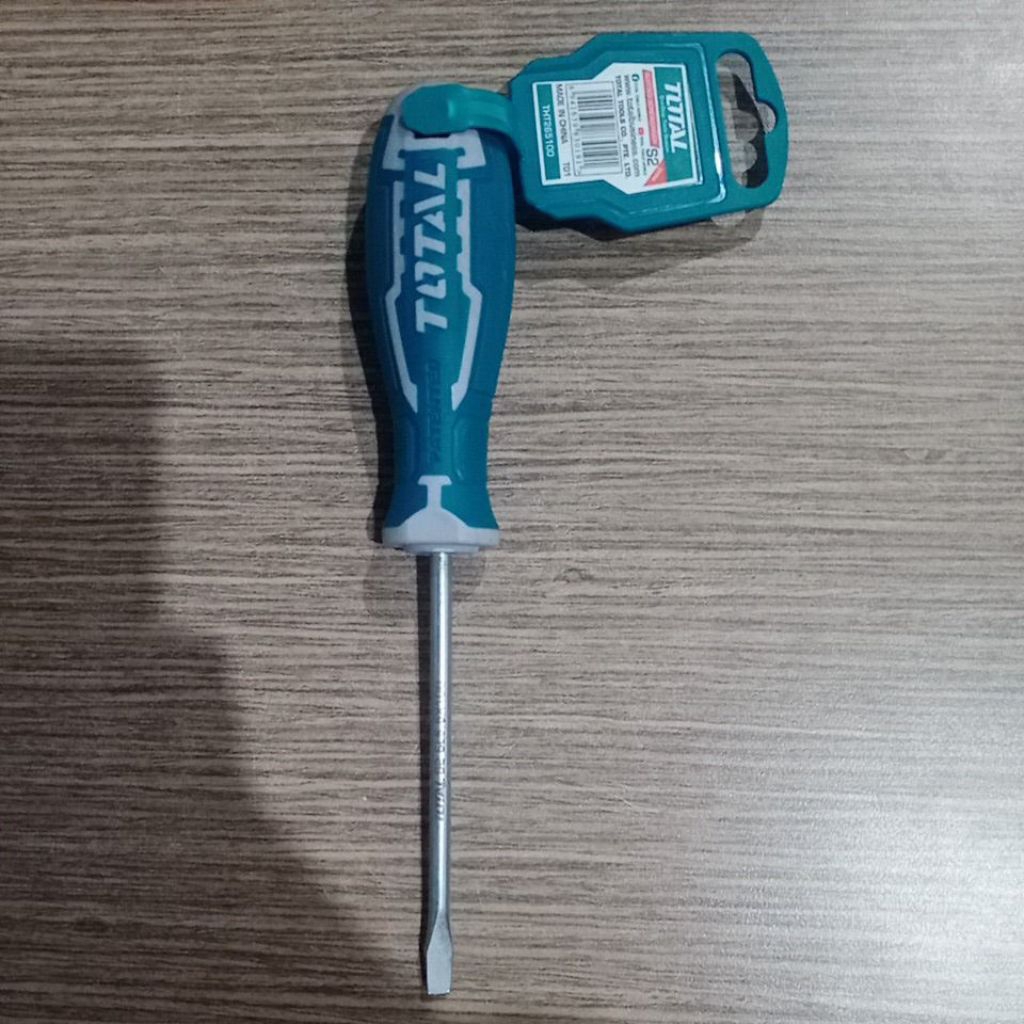 TOTAL SLOTTED SCREWDRIVER | Obeng Minus