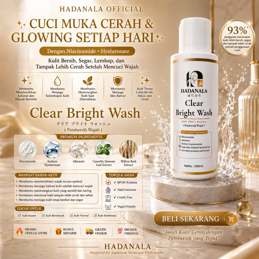 clear bright wash