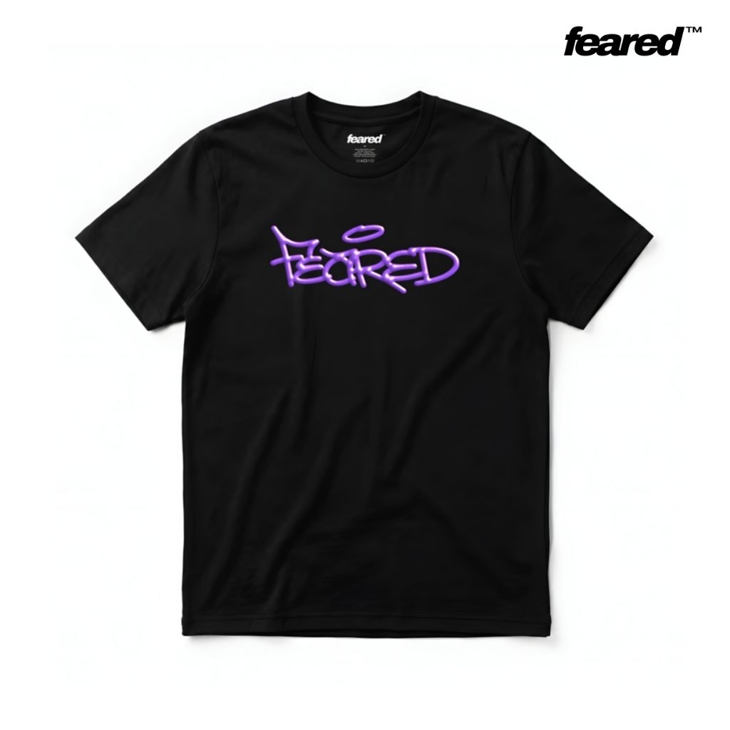 Feared - OG Tags Tee Black