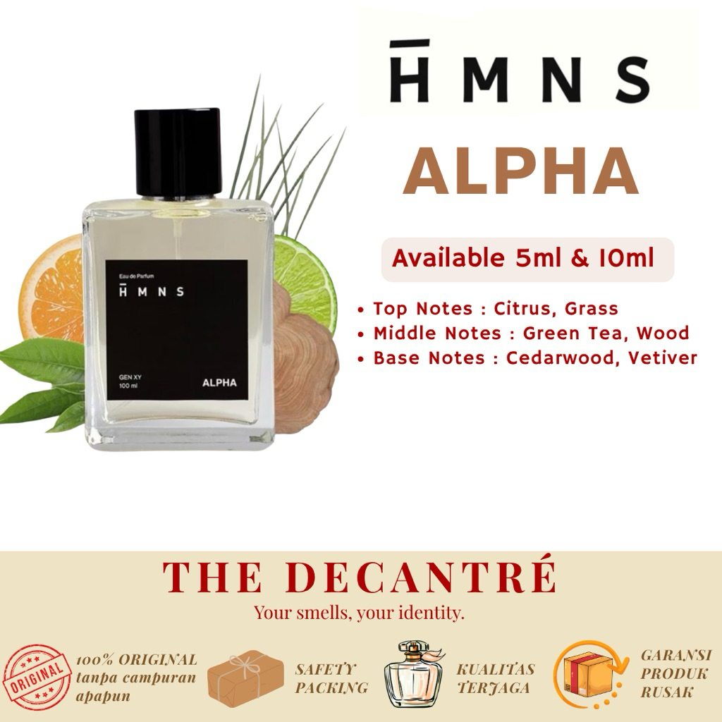 DECANT / Share In Jar | HMNS ALPHA 5ml