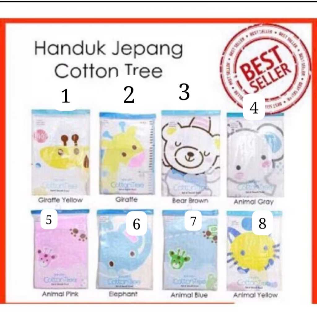 Cotton Tree Handuk Jepang