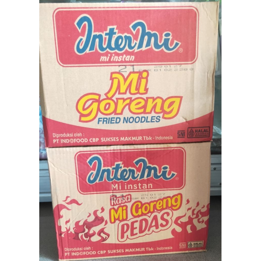 Intermie Goreng 1 Dus/Intermie Pedas 1 dus 40pcs