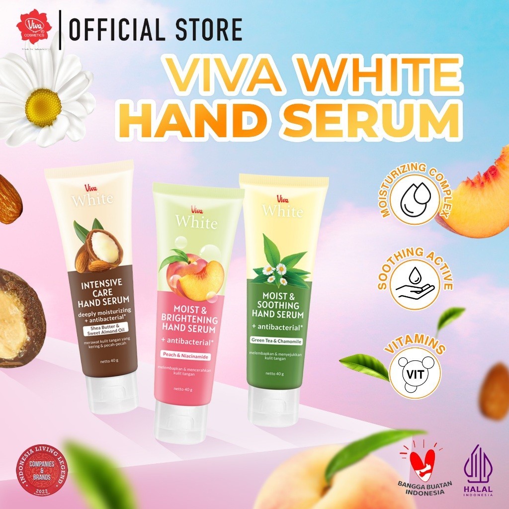 VIVA WHITE HAND SERUM 40GR