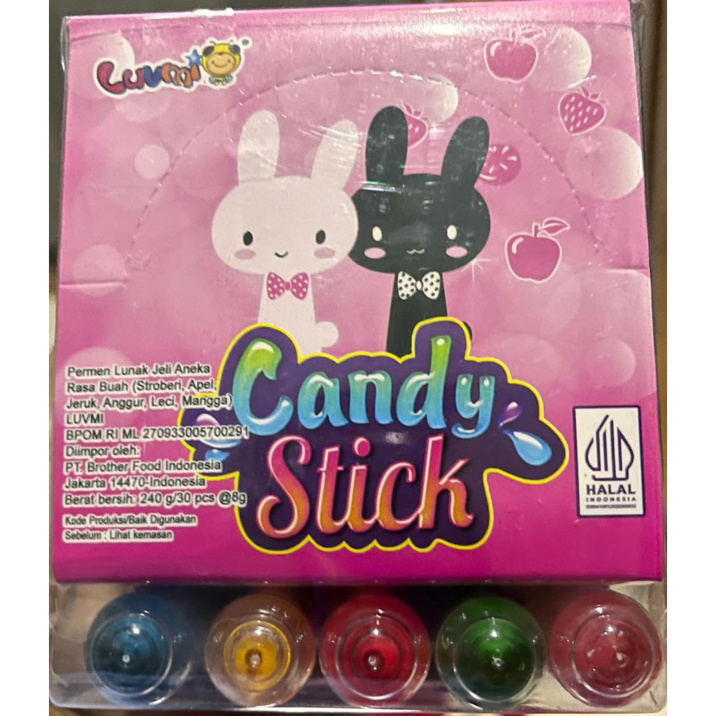 permen lipstik 30 pcs