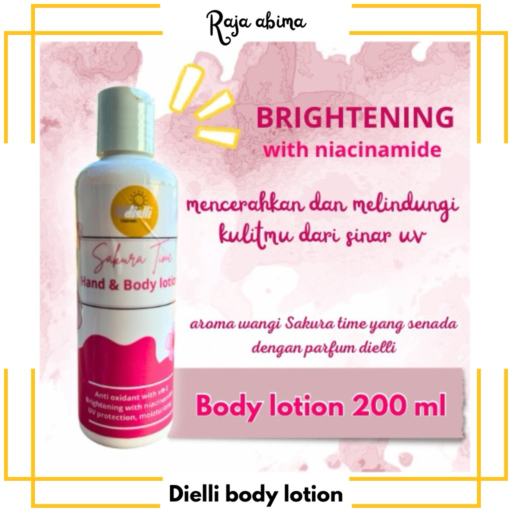body lotion dielli sakura time
