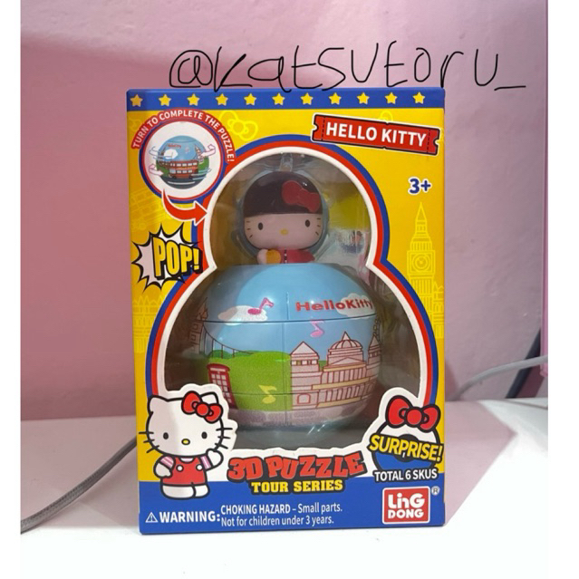Sanrio Ling Dong 3D Puzzle Hello Kitty