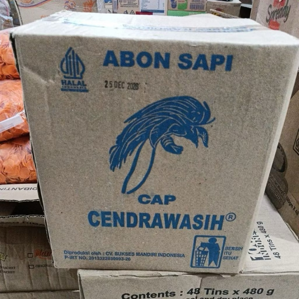 Abon Cendrawasih Repack / Abon sapi Cendrawasih