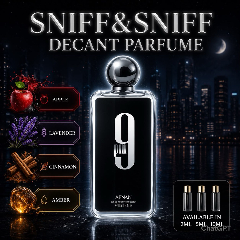 Decant Afnan 9PM Eau de Parfum