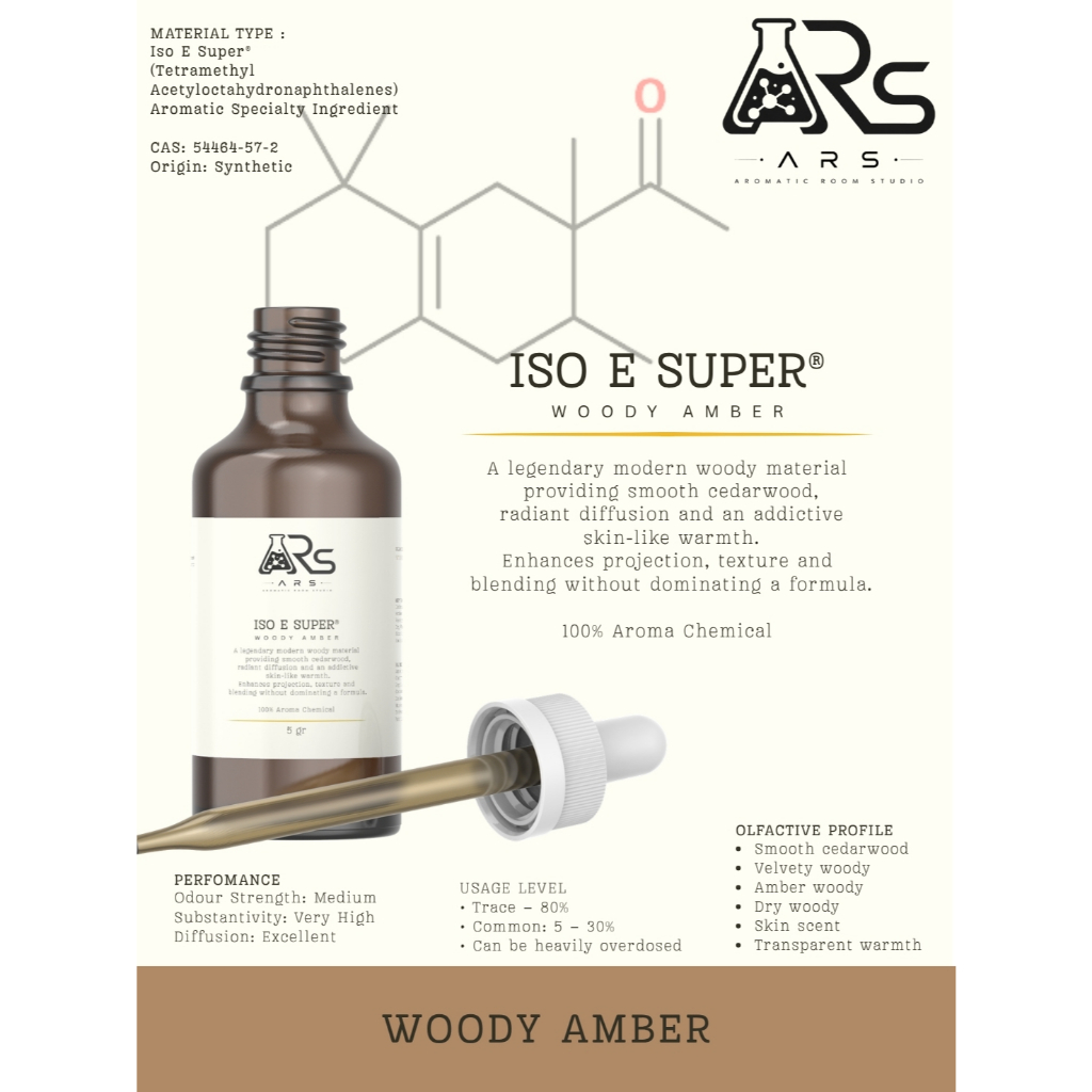 Raw Material Parfum Iso E Super / Amber Fleur Pure