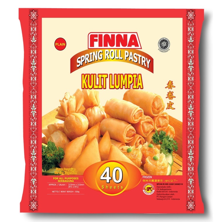 SPRING ROLL KULIT LUMPIA 40S