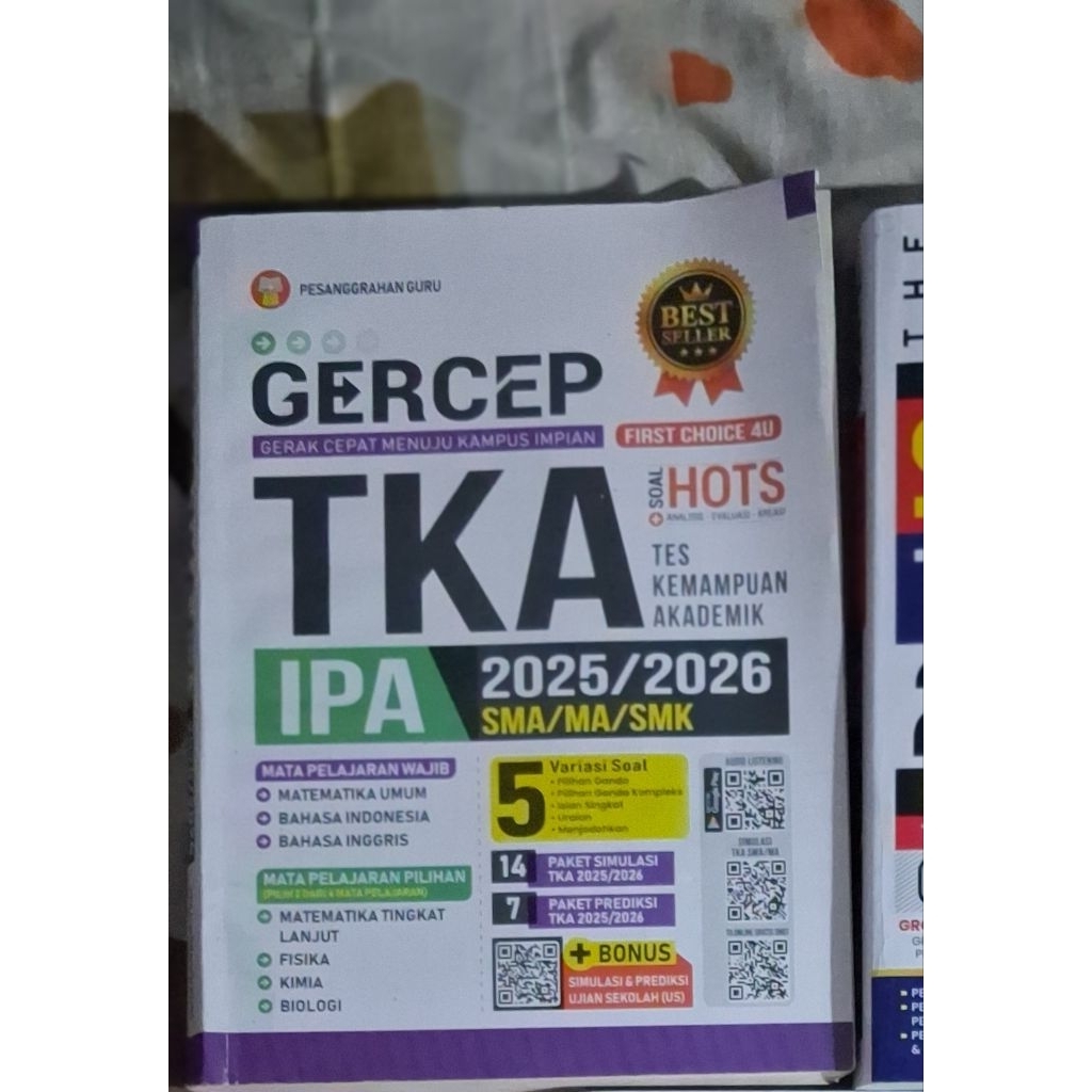 Buku Gercep TKA IPA