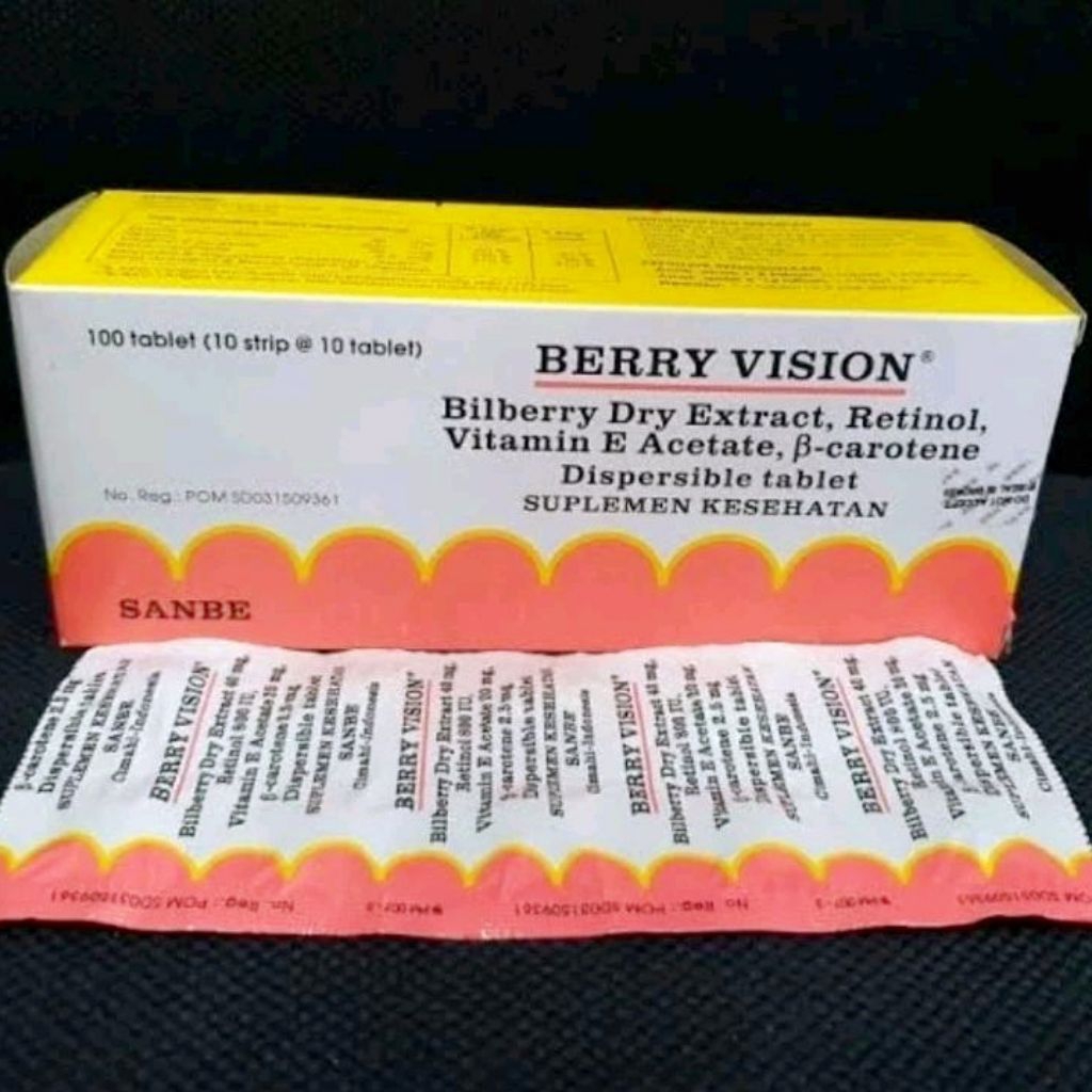BERRY VISION DISPERSIBLE 10 TABLET