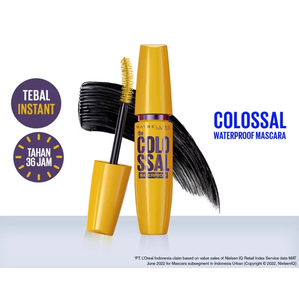 Maybeline colosal waterprof tahan 36jam