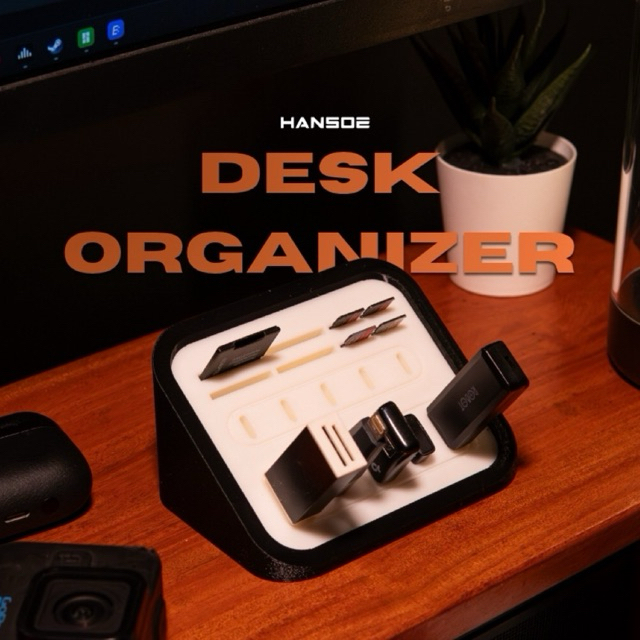 Creator Desk Organizer – USB, SD Card
