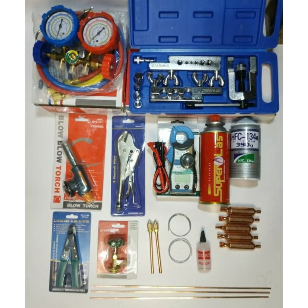 PAKET ALAT LAS KULKAS KOMPLIT
