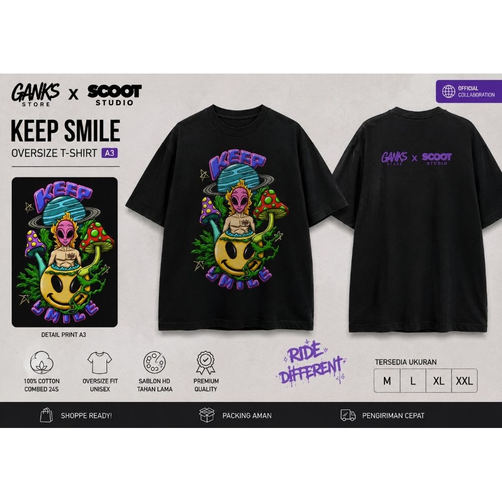 Tshirt Tema Alien