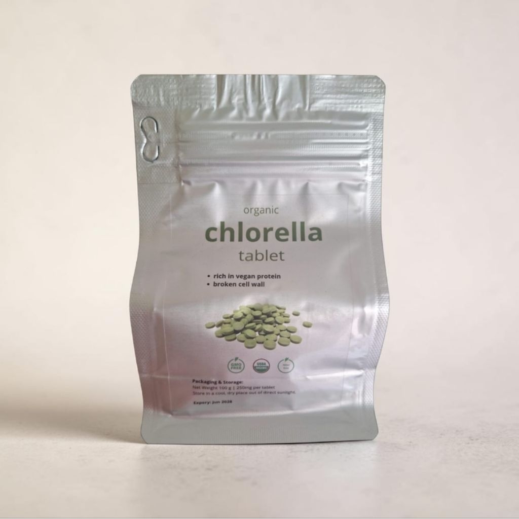 Organic Chlorella Tablet 100gr