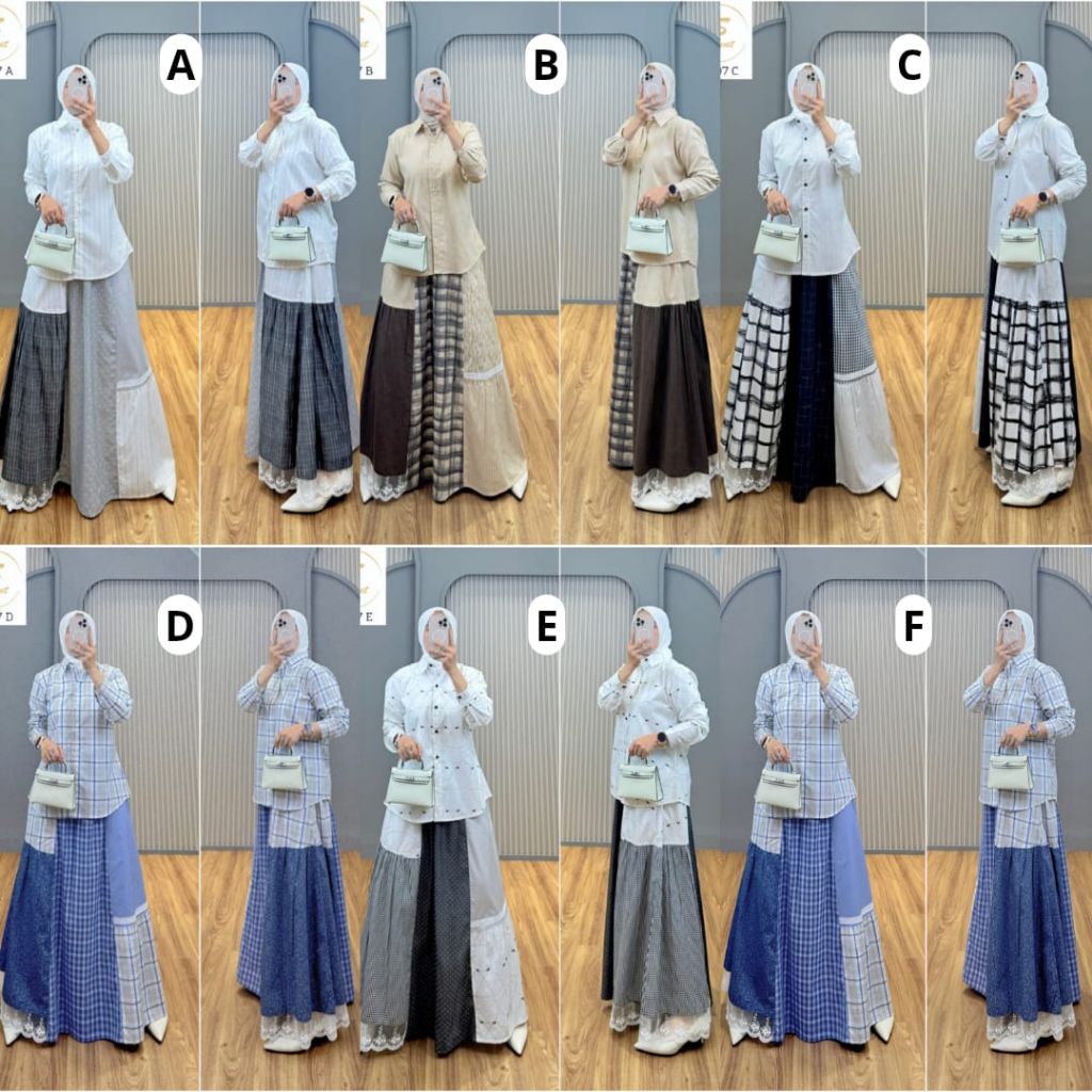 KANAYA SETELAN ROK | SEMUT| KATUN