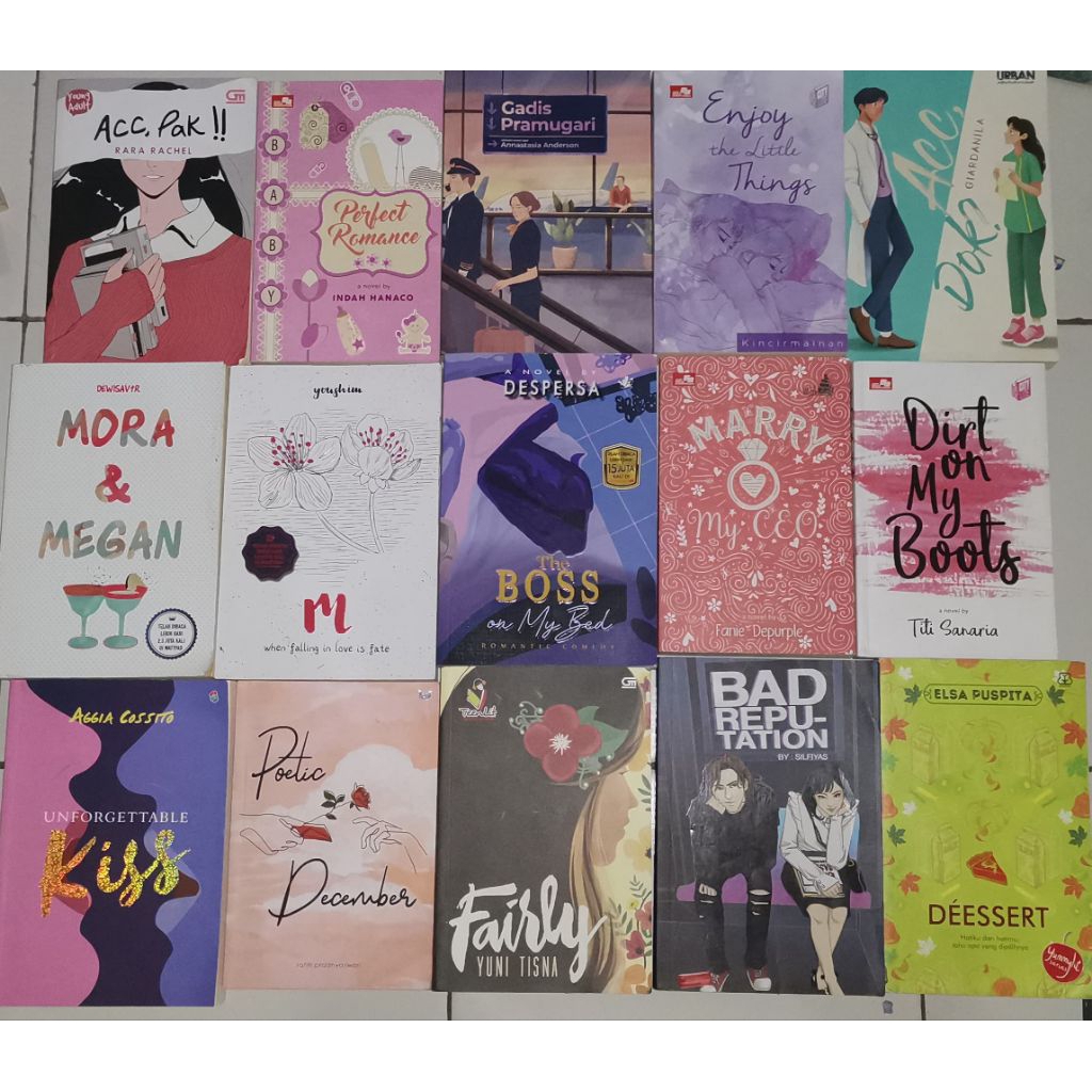 Preloved novel(Original)
