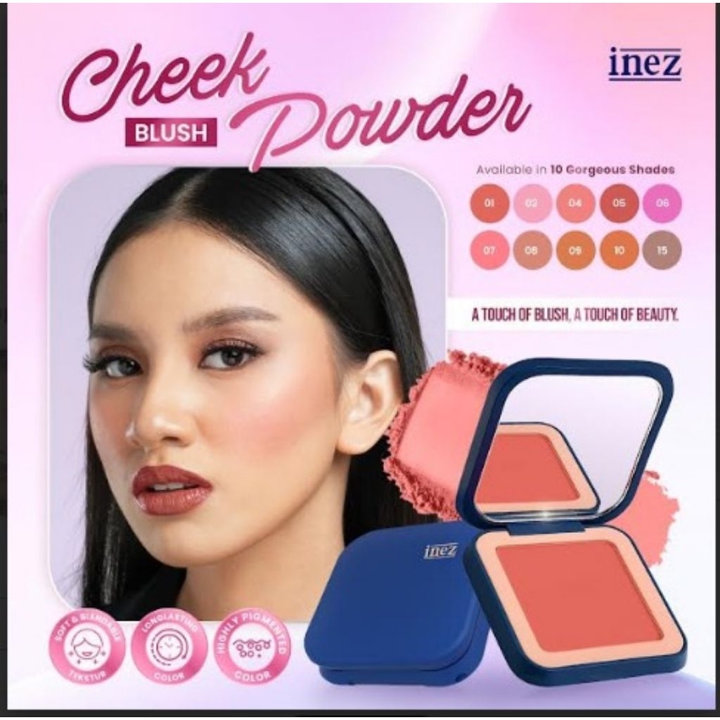 CHEEK BLUSH POWDER INEZ 02