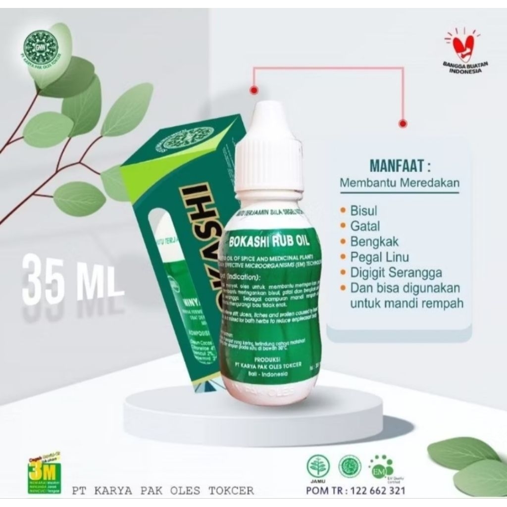 minyak bokashi 35 ml