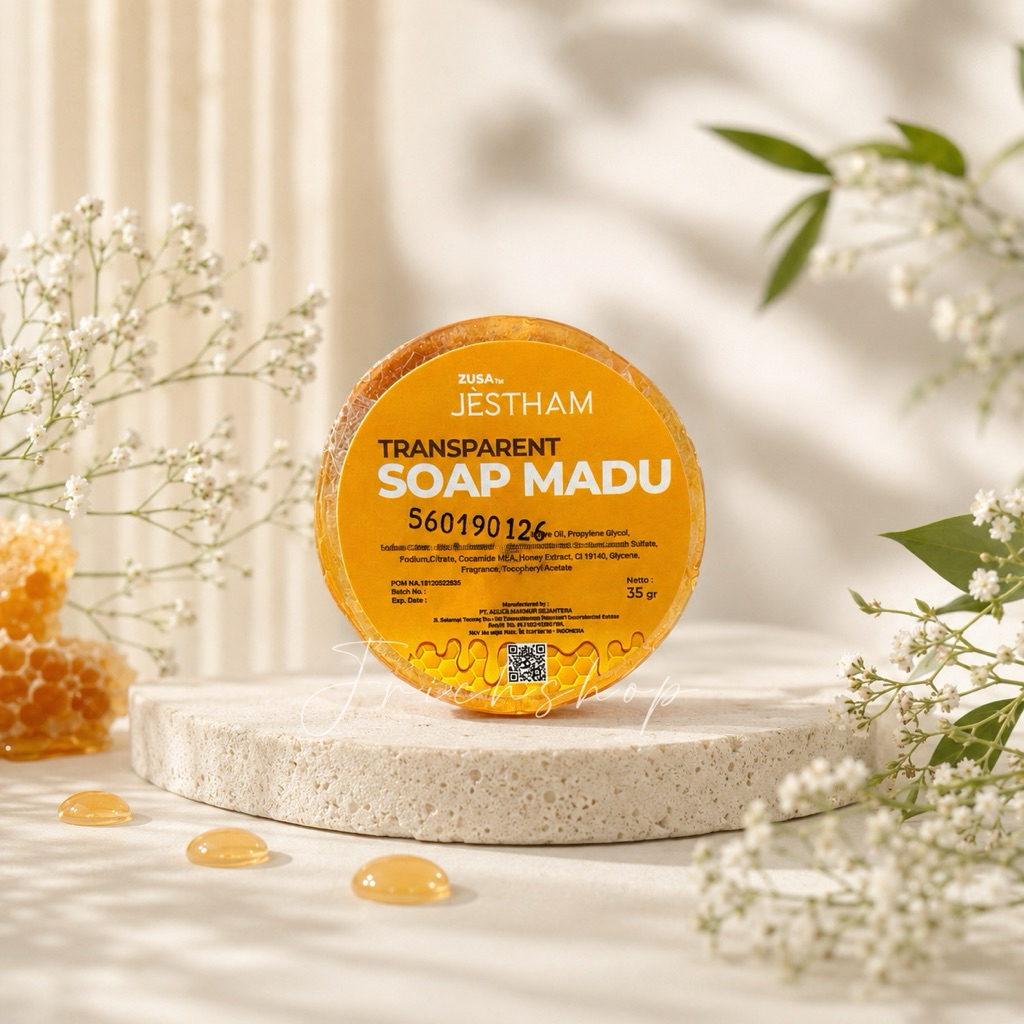 Jestham Transparent Soap Madu