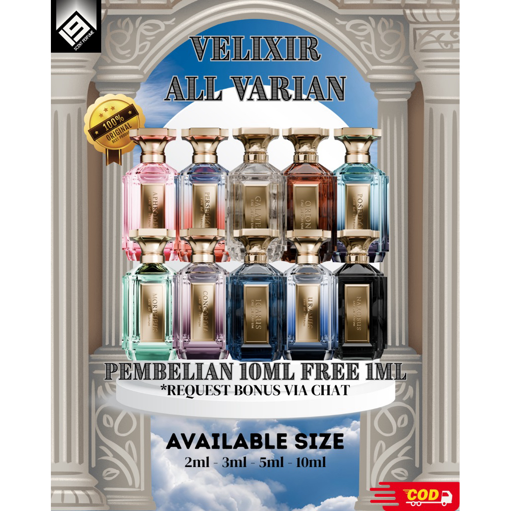 [ DECANT ] VELIXIR Parfum Original | 2ml 3ml 5ml 10ml