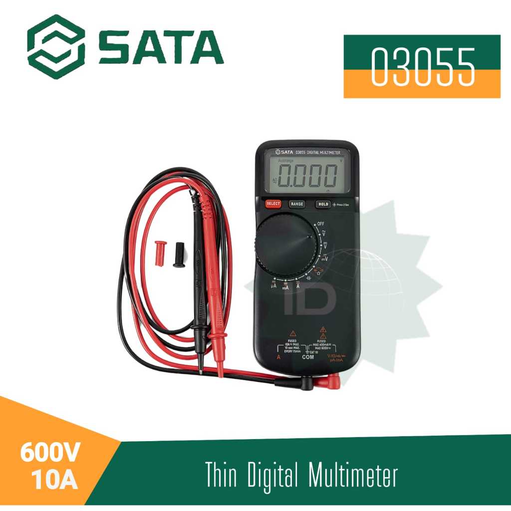 SATA Multimeter Digital Tipis 03055 Thin Digital Multimeter Sata Tools