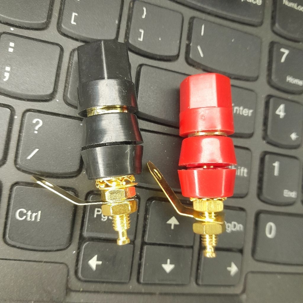 Biding post BINDING POST GOLD MERAH HITAM 1SET