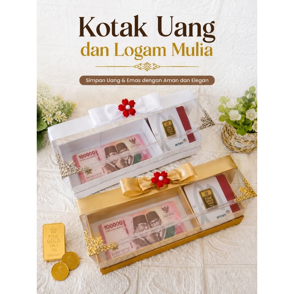 Kotak mahar uang&Logam mulia