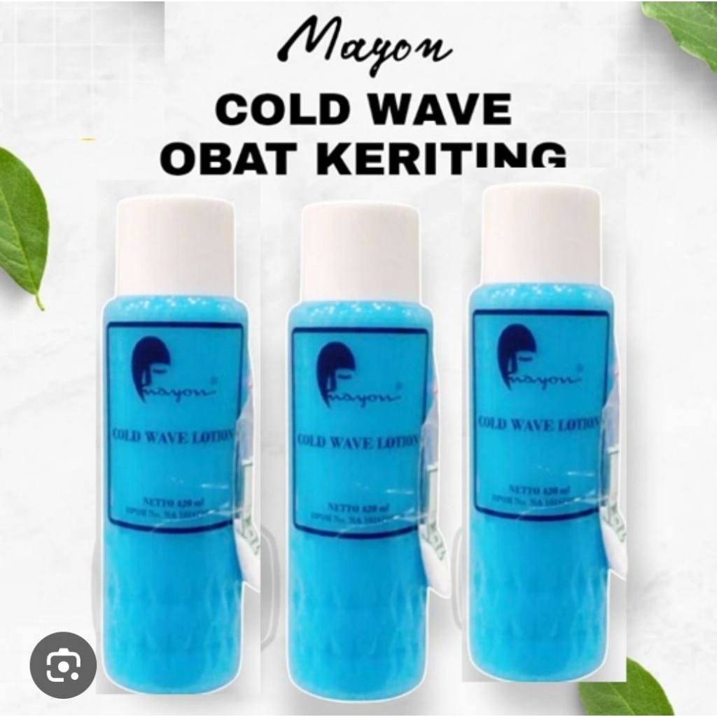 MAYON COLDWAVE OBAT KERITING + NETRAL