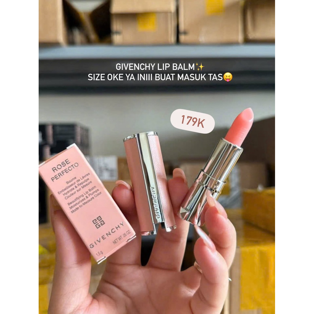 givenchy lipbalm pink