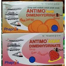 ANTIMO ANAK JERUK box 10 SACHET 5ml