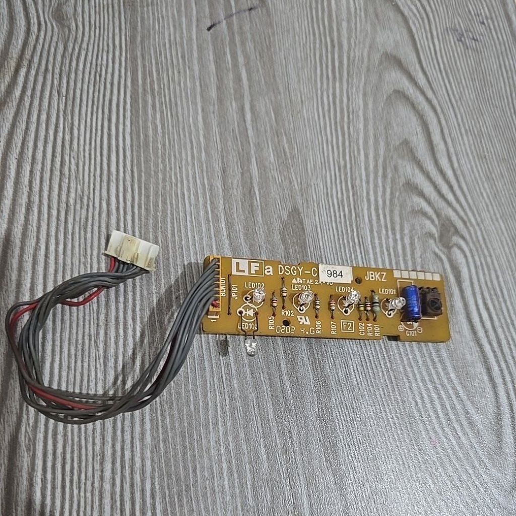SENSOR AC SHARP PLASMA CLUSTER 8PIN SOKET 4LED ORIGINAL