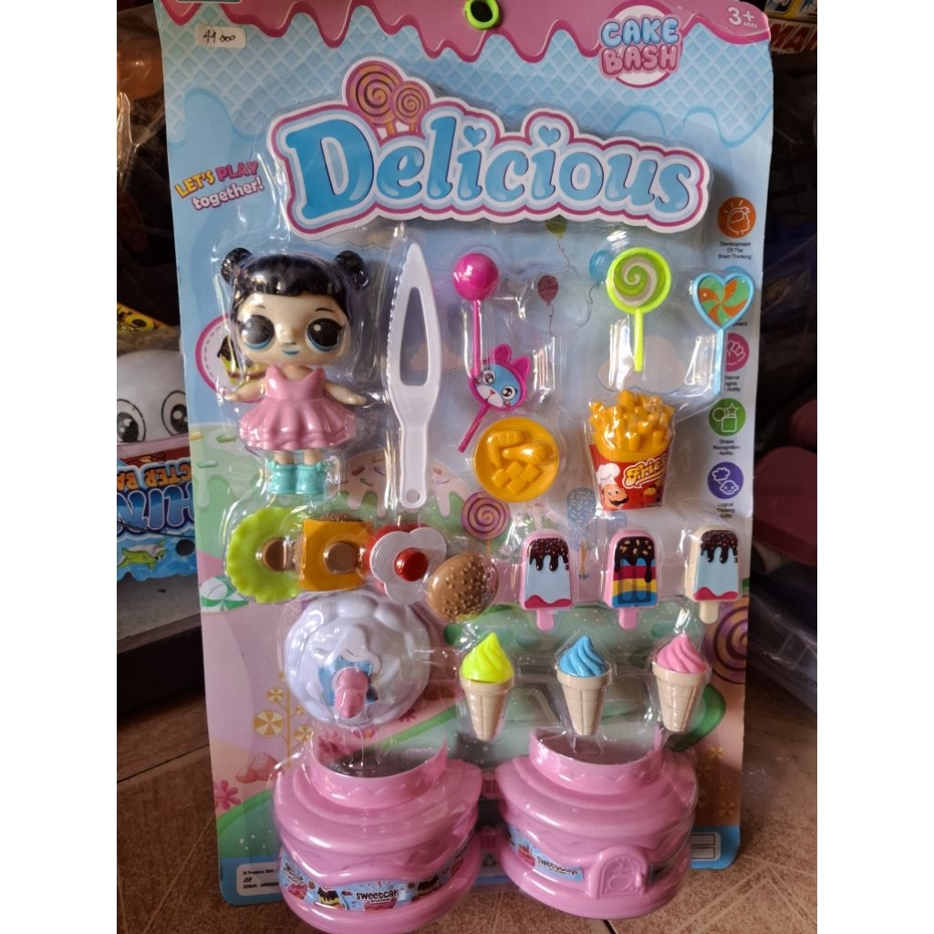 Mainan Anak Delicous Cake Bash