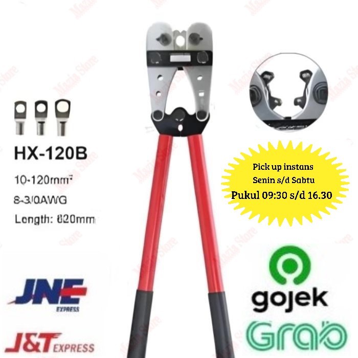 Crimping Tool Hexagonal Segi 6  Model: HX - 120B OPT