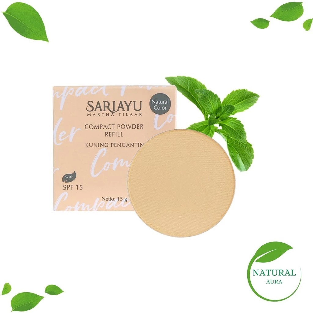 SARIAYU REFILL COMPACT POWDER SPF 15GR
