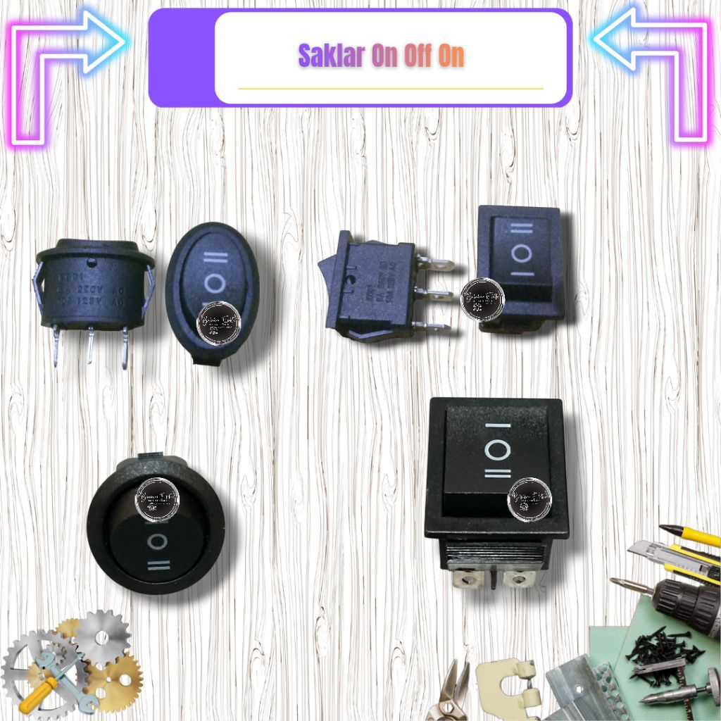 Saklar Push On Off On