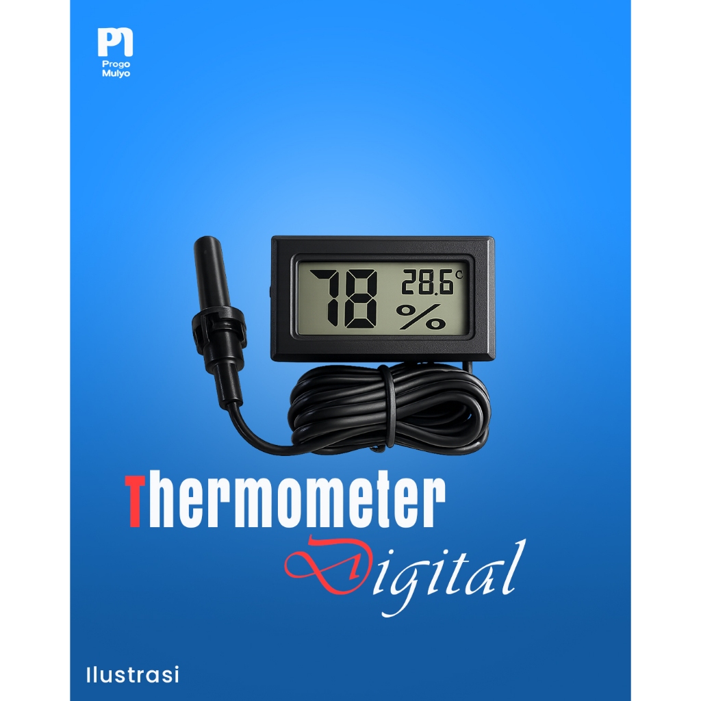 Thermometer Digital Mini Waterproof