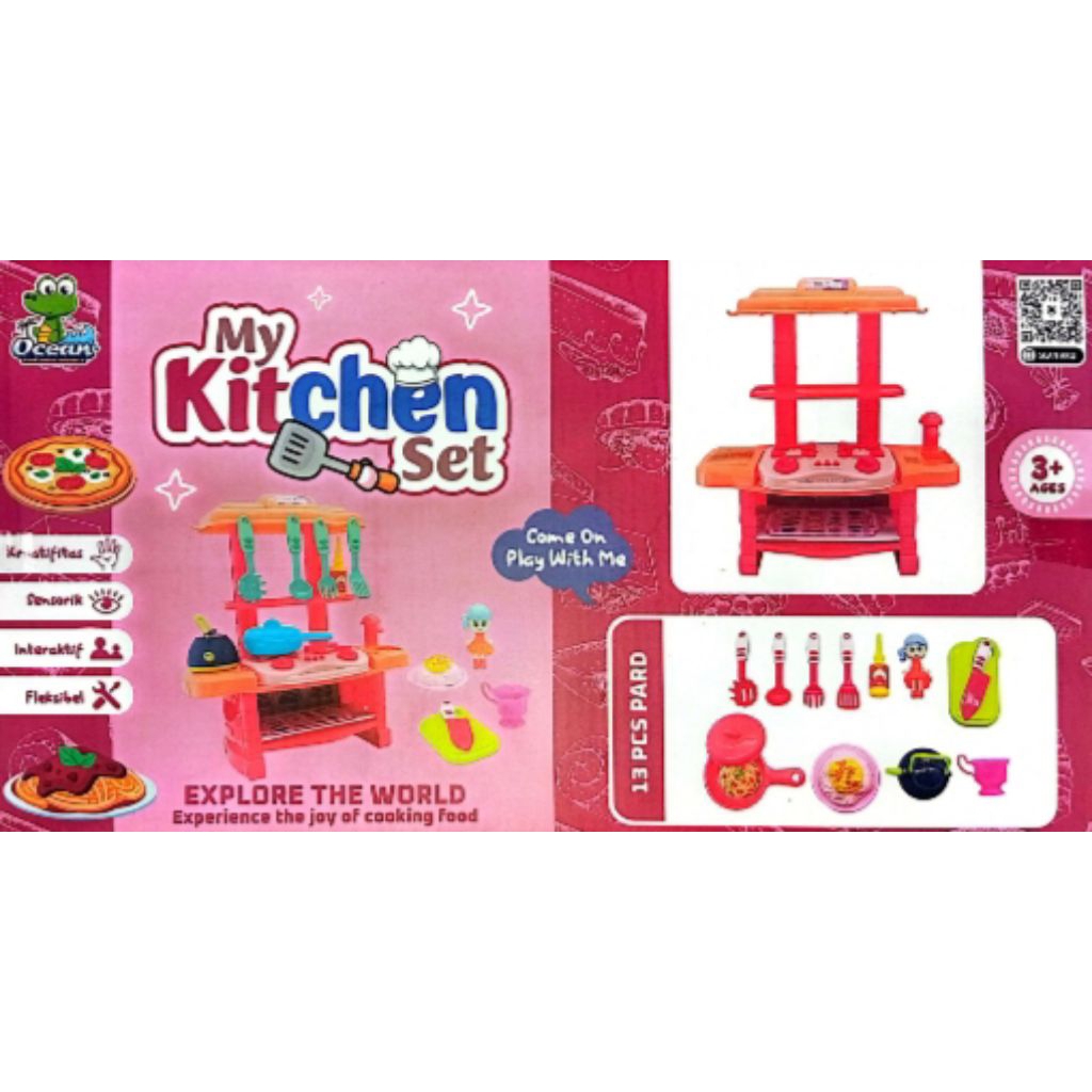 Kitchen Set 3+ Explorer The World