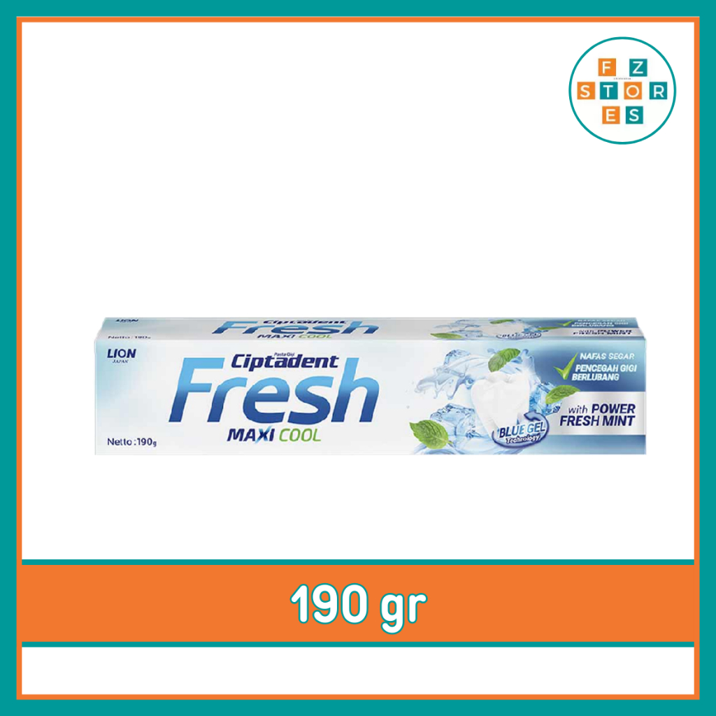 CIPTADENT FRESH WTH POWER FRESH MINT TOOTHPASTE 190 GR