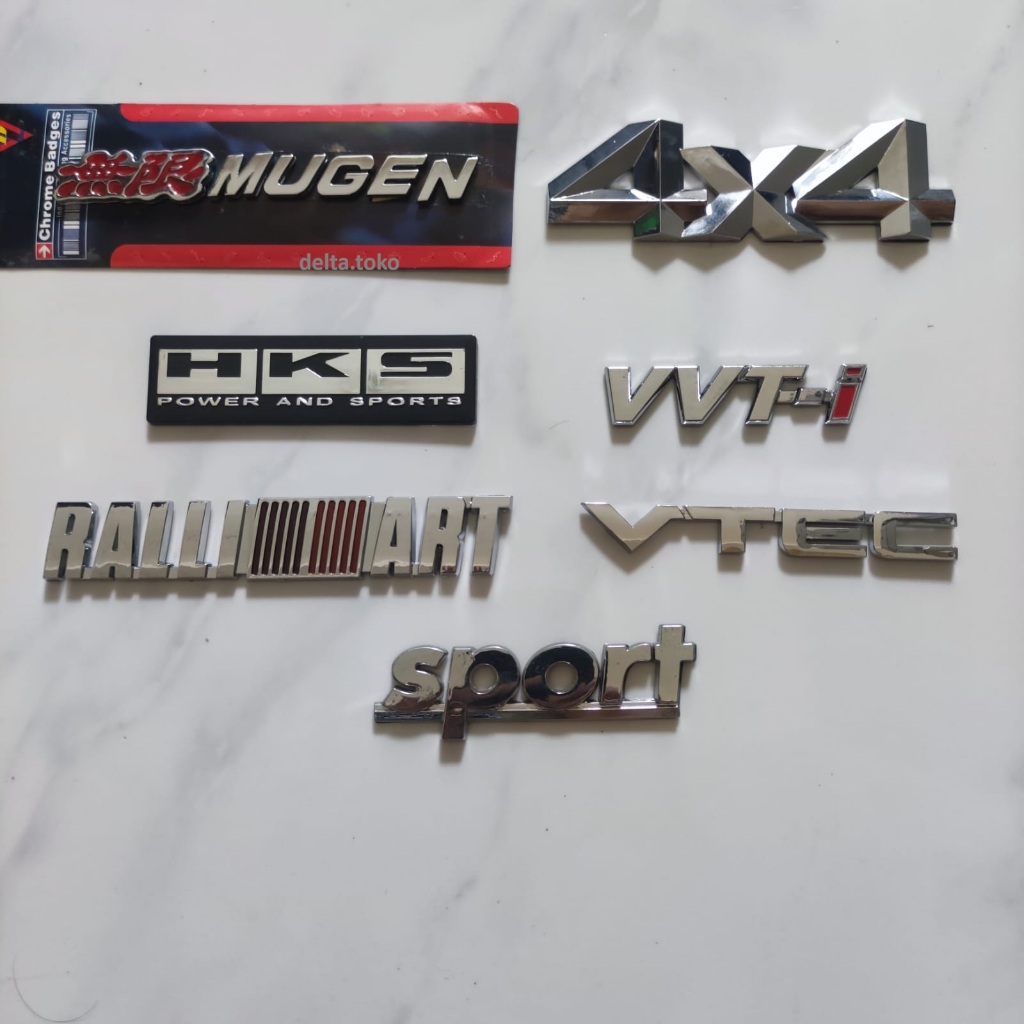 Emblem /  Logo Mobil Racing