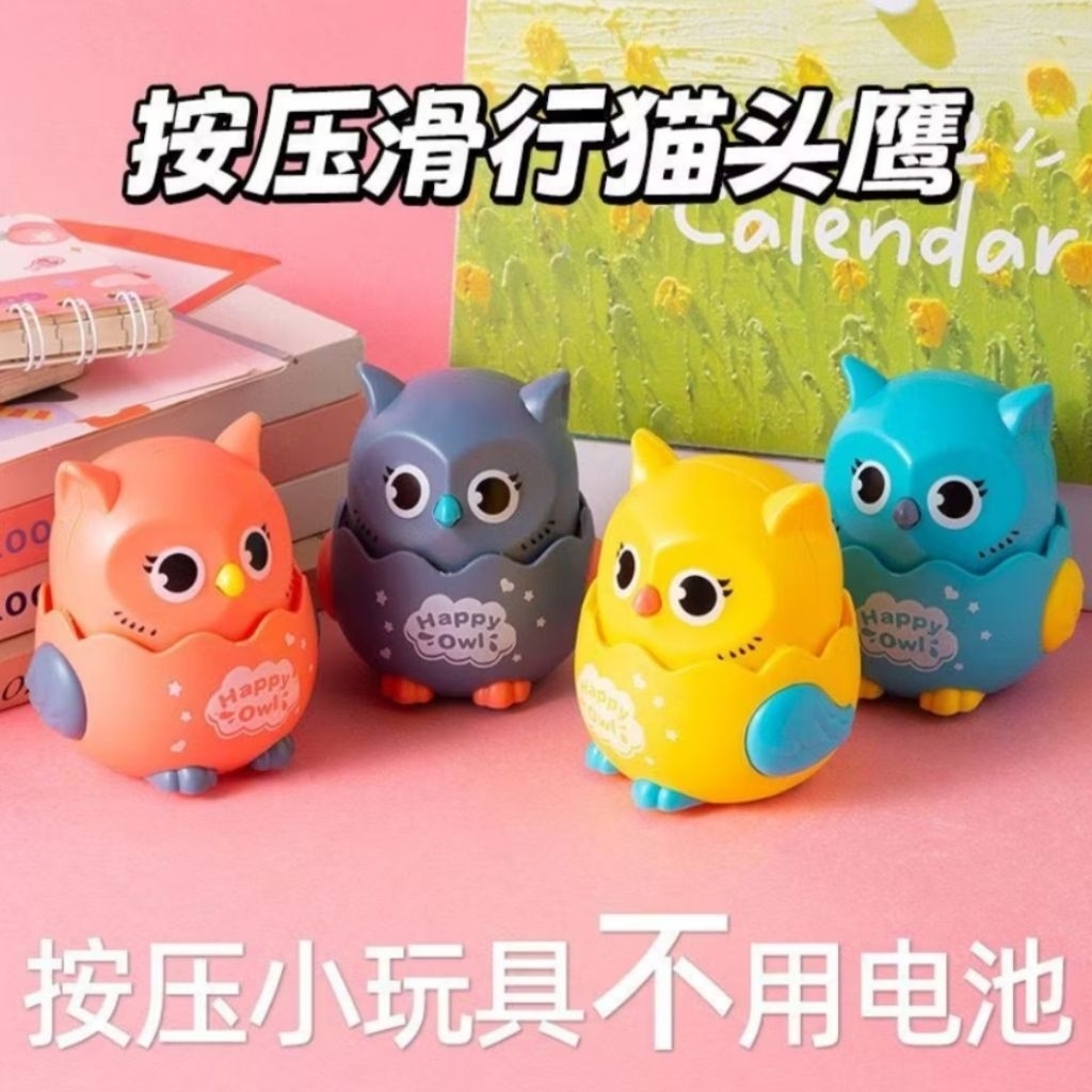 mainan owl berjalan sendiri