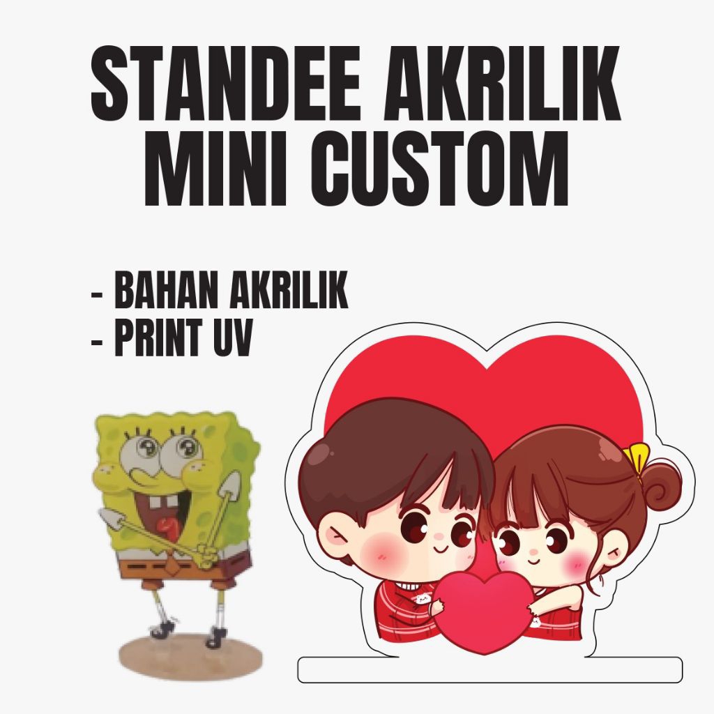 STANDEE AKRILIK MINI CUSTOM